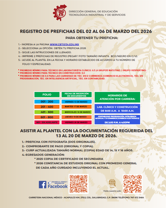 Convocatoria 2026
